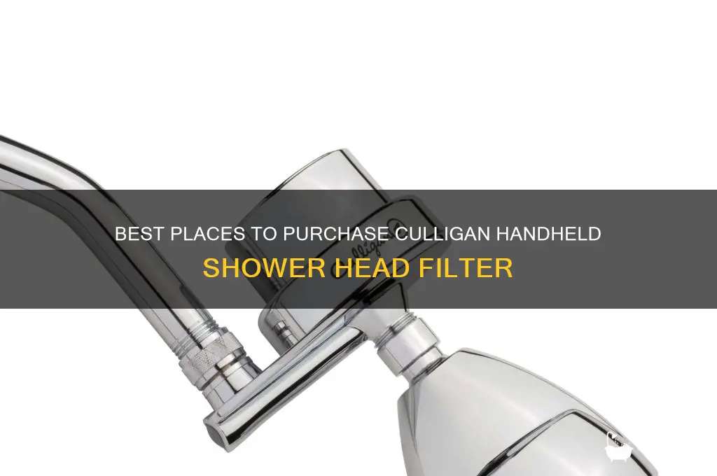 where to buy culligan handheld shower head filter