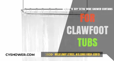 Best Places to Buy Extra Wide Shower Curtains for Clawfoot Tubs