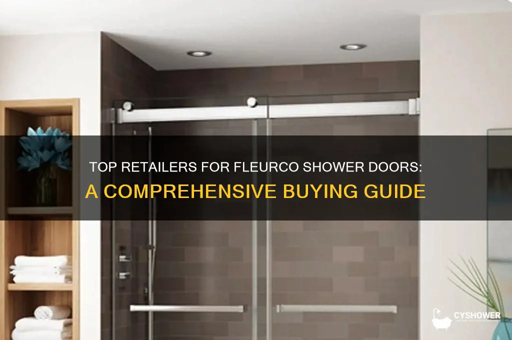 where to buy fleurco shower doors