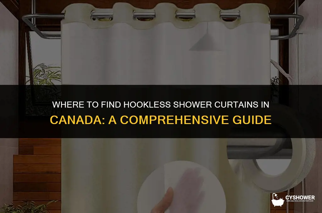 where to buy hookless shower curtains in canada