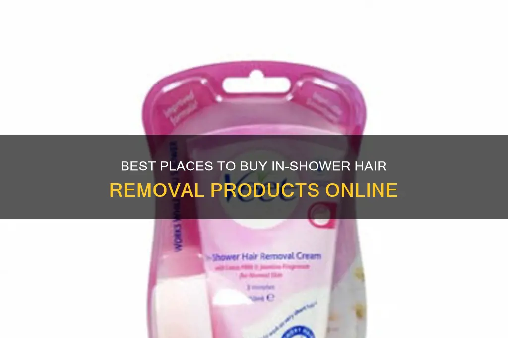where to buy in shower hari removal