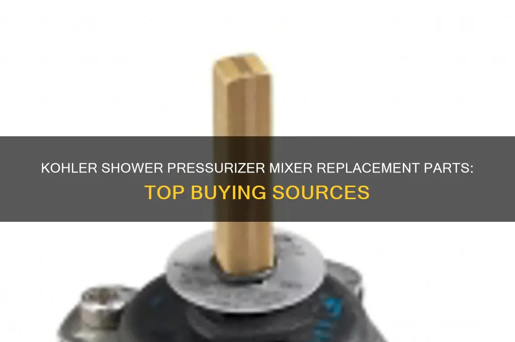 where to buy kohler replacement parts shower pressurizer mixer