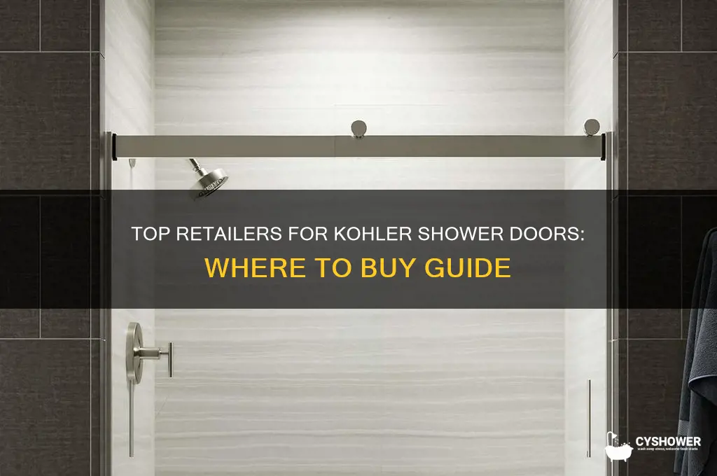 where to buy kohler shower doors