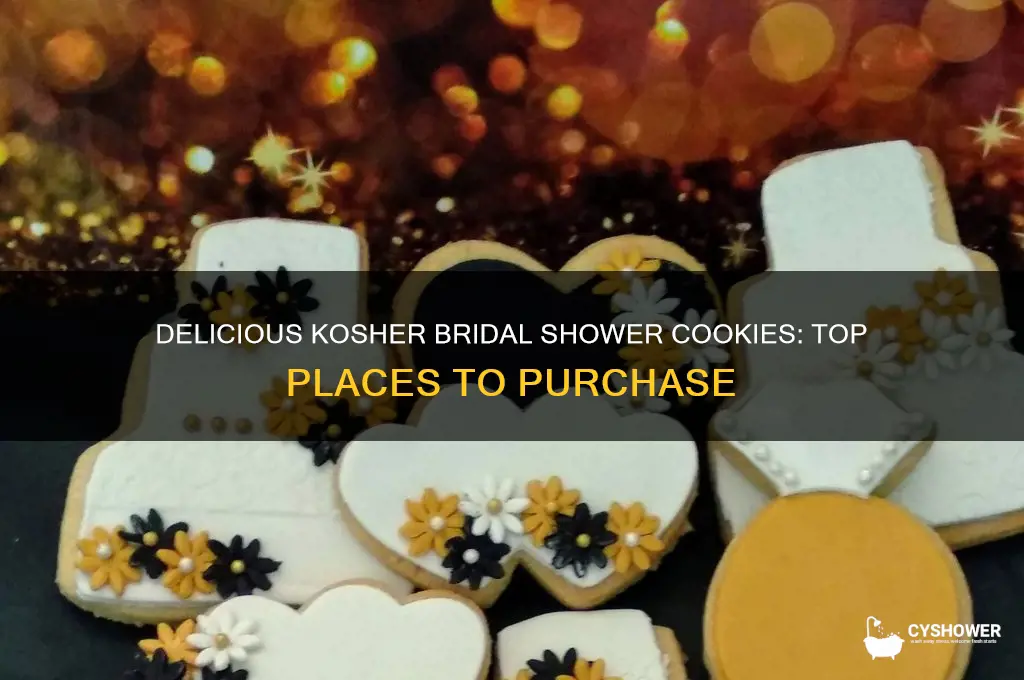 where to buy kosher bridal shower cookies