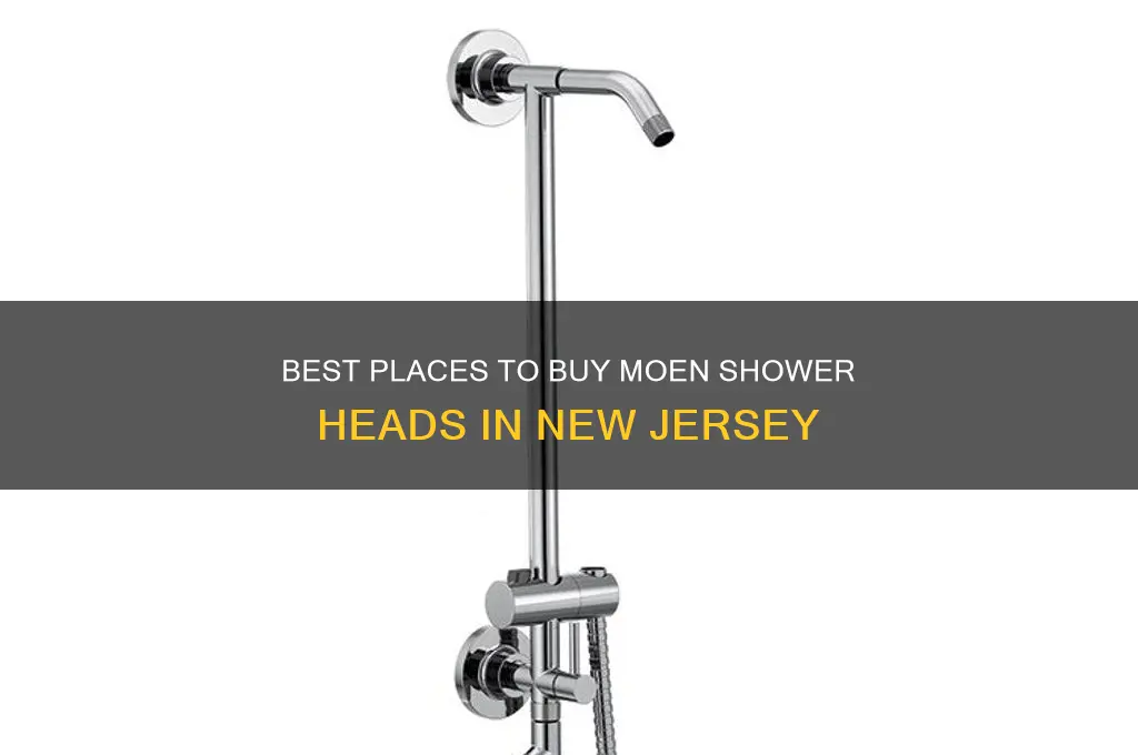 where to buy moen shower head nj