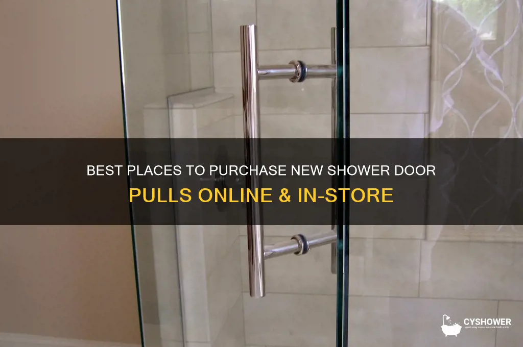 where to buy nrw shower door pull