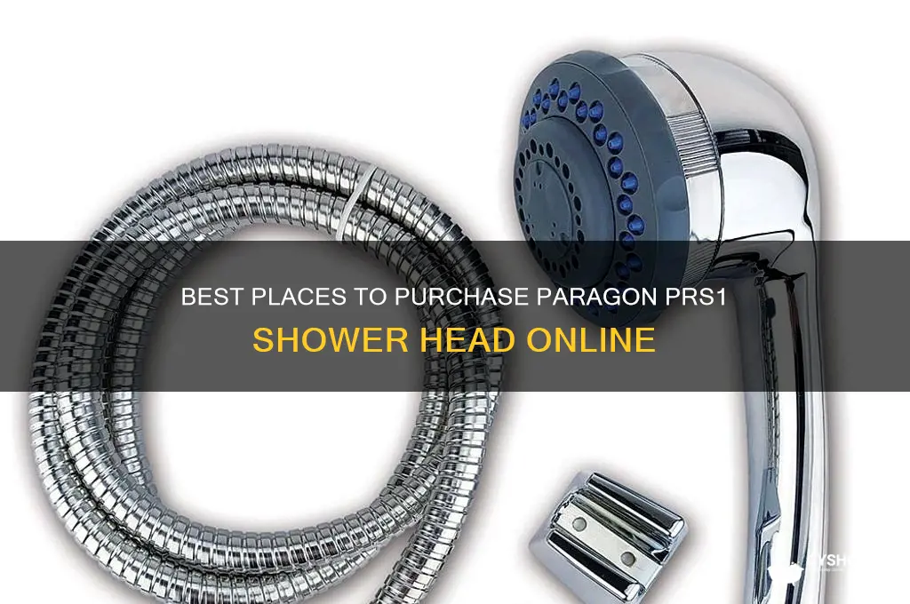 where to buy paragon prs1 shower head