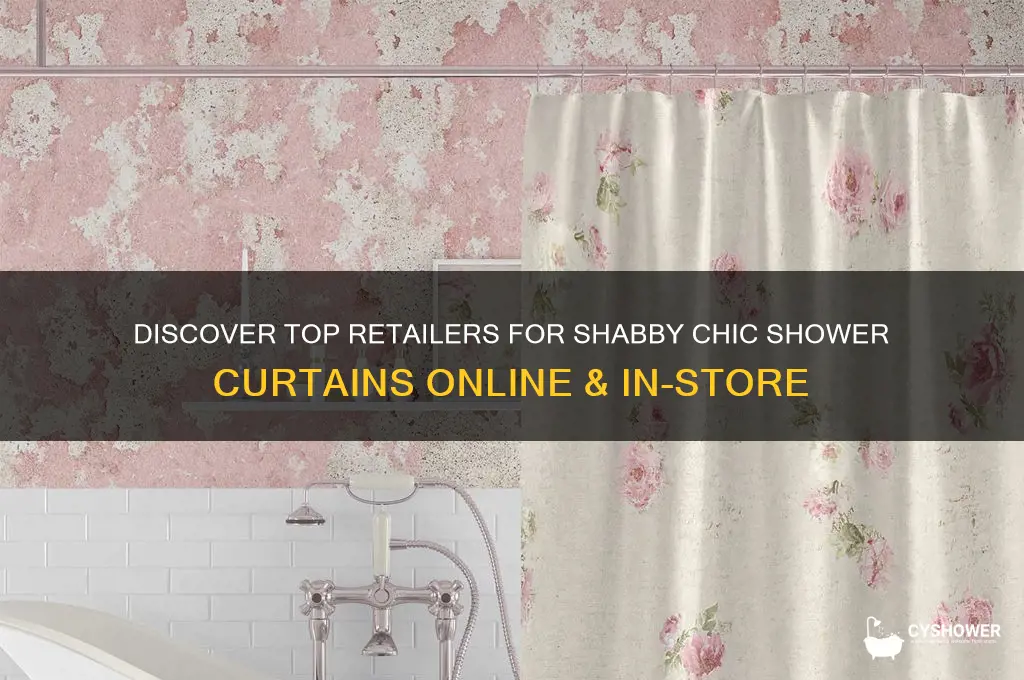 where to buy shabby chic shower curtain