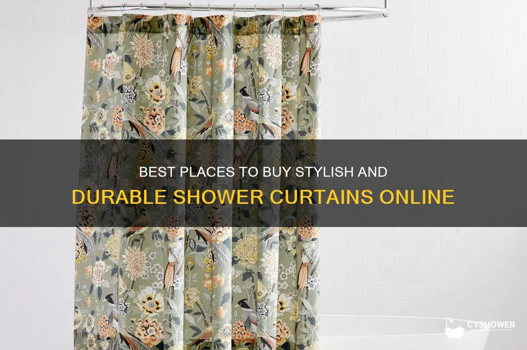 where to buy shower curtain