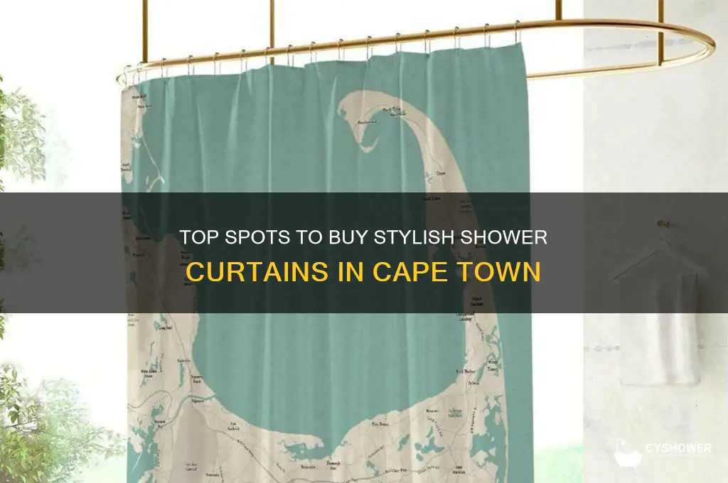 where to buy shower curtains in cape town