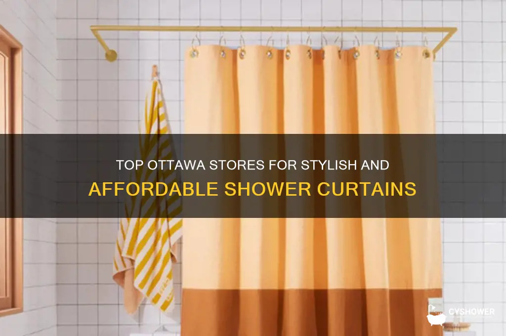 where to buy shower curtains in ottawa
