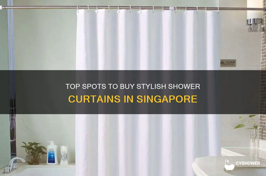 where to buy shower curtains in singapore