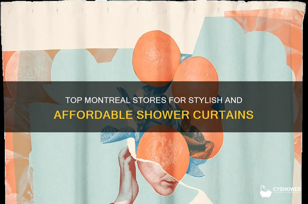 where to buy shower curtains montreal