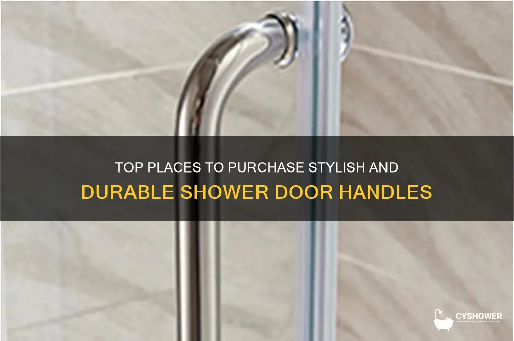 where to buy shower door handles