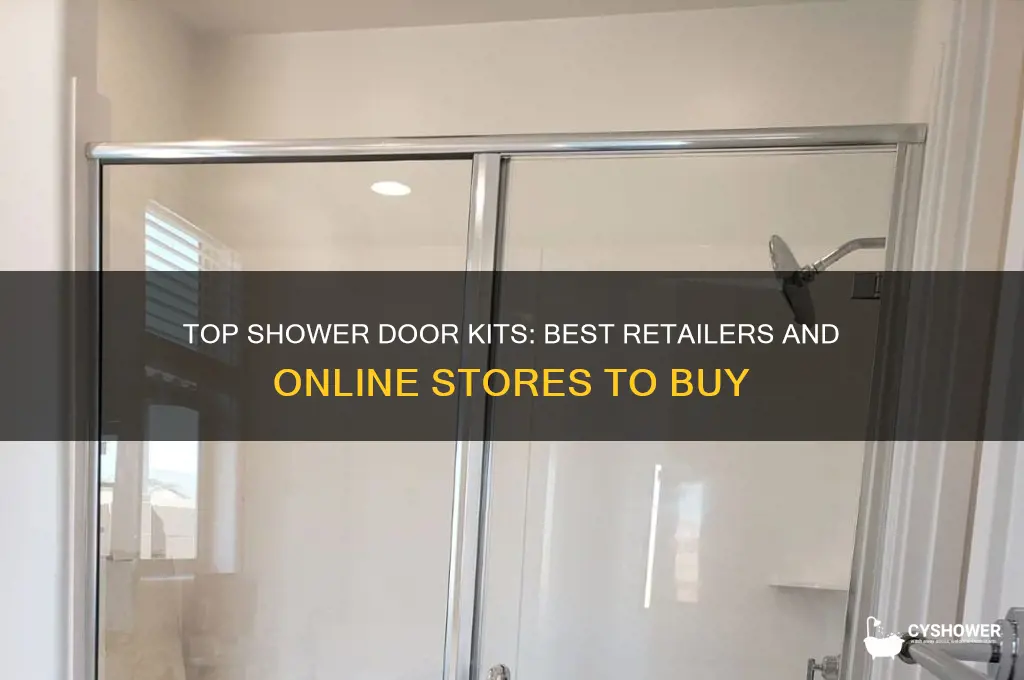 where to buy shower door kits