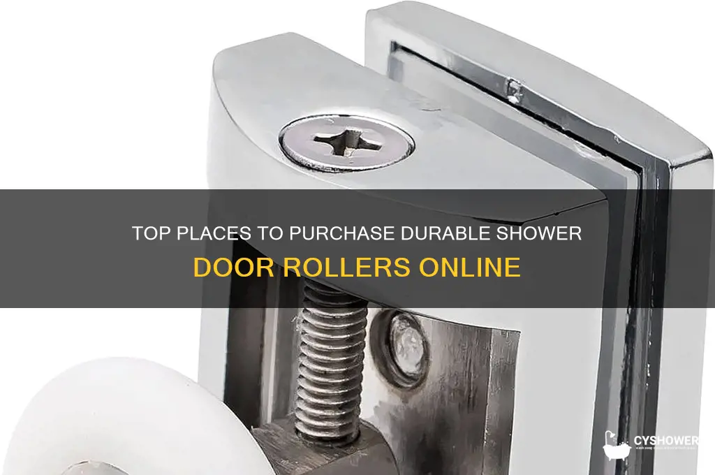 where to buy shower door rollers