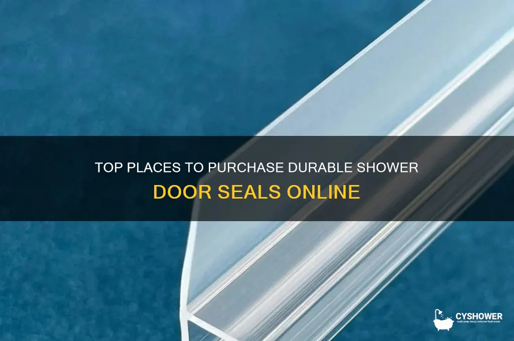 where to buy shower door seals