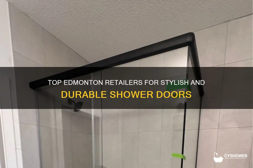 where to buy shower doors in edmonton