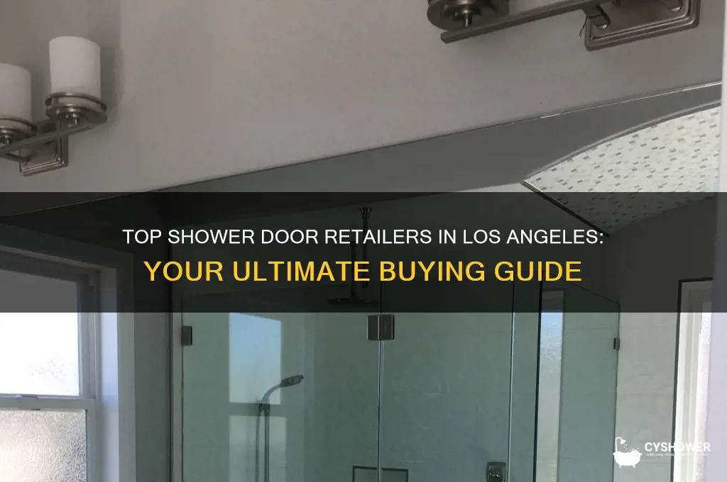 where to buy shower doors in los angeles