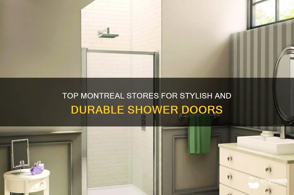 where to buy shower doors in montreal
