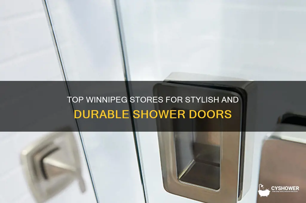 where to buy shower doors in winnipeg