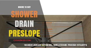 Best Places to Purchase Shower Drain Preslope for Easy Installation