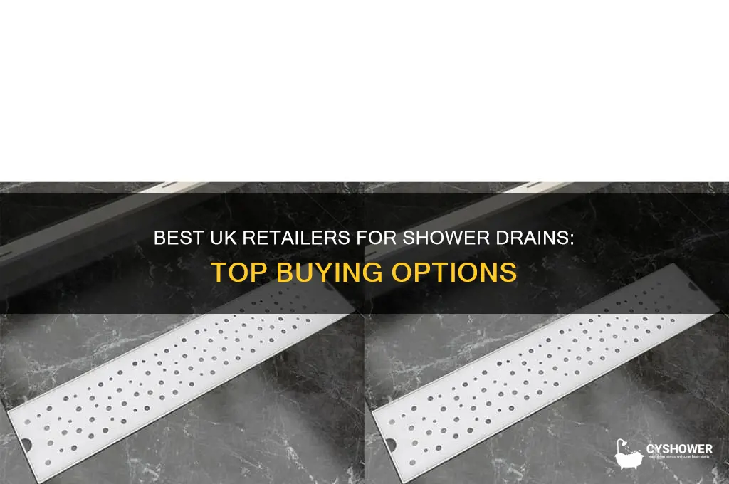where to buy shower drains uk