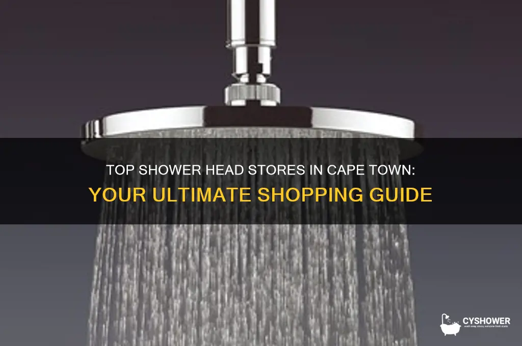where to buy shower heads in cape town