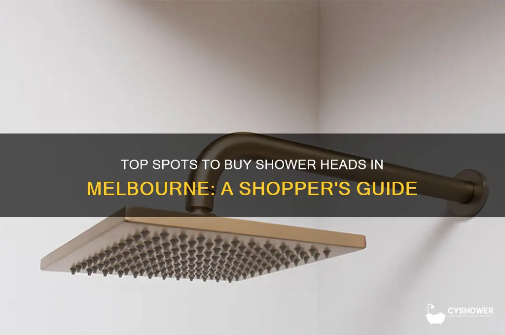 where to buy shower heads in melbourne