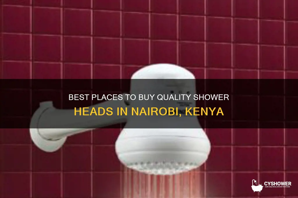 where to buy shower heads in nairobi