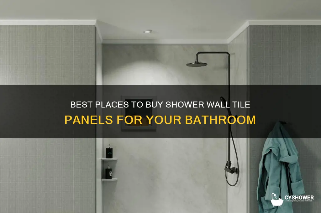 where to buy shower wall tile panels