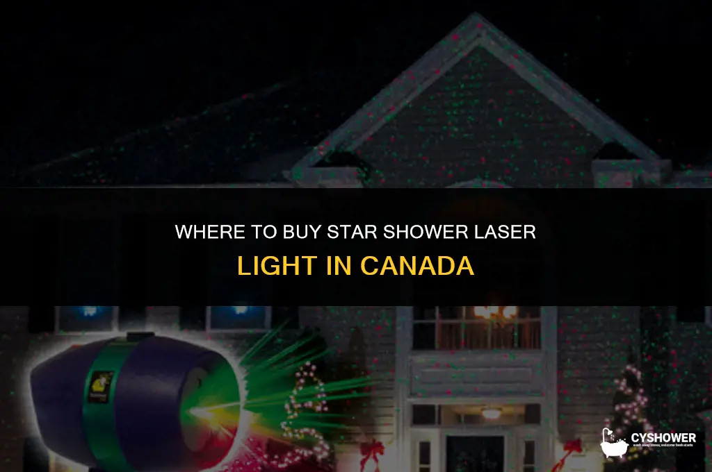 where to buy star shower laser light in canada
