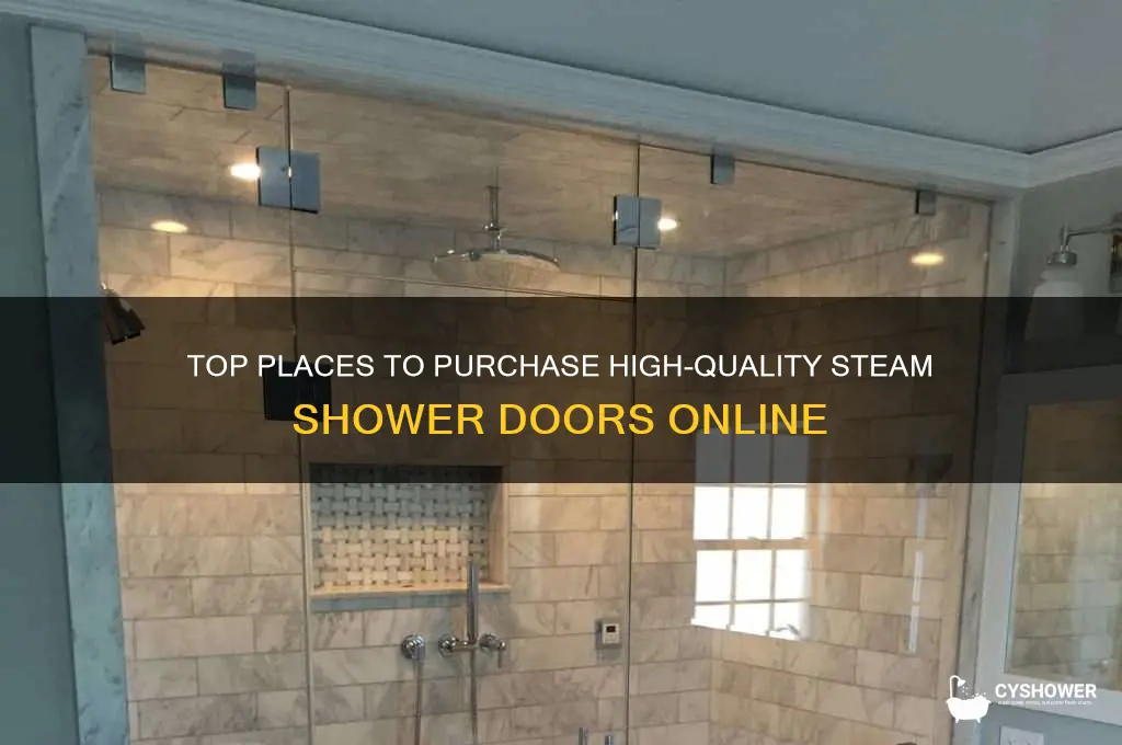 where to buy steam shower doors