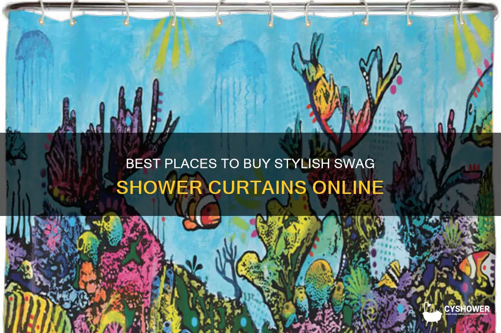 where to buy swag shower curtains
