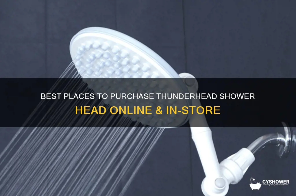 where to buy thunderhead shower head