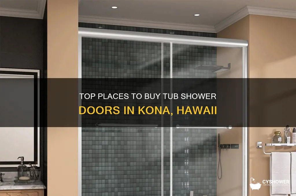 where to buy tub shower doors in kona