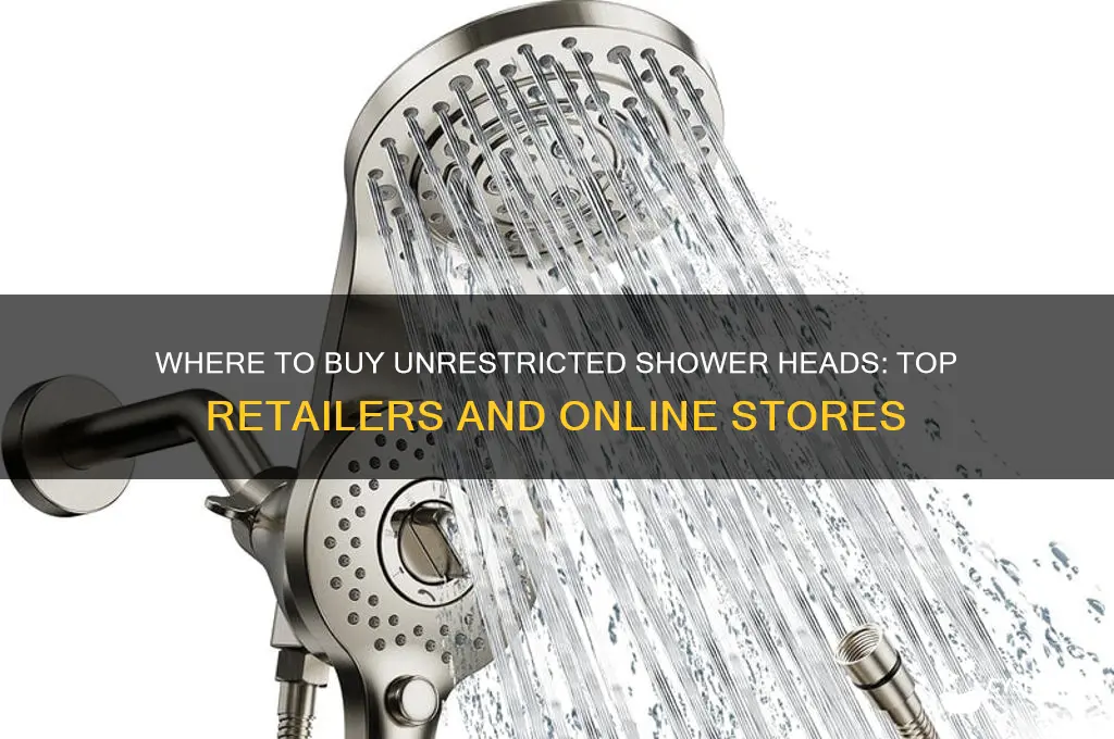 where to buy unrestricted shower head