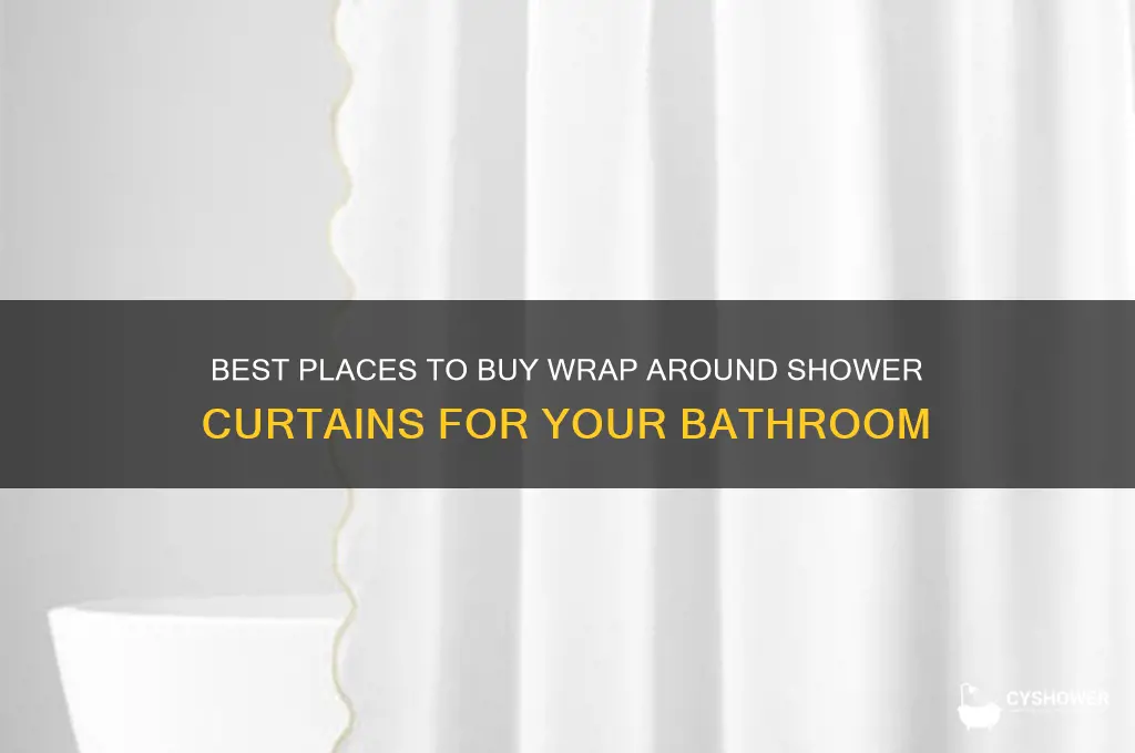 where to buy wrap around shower curtain