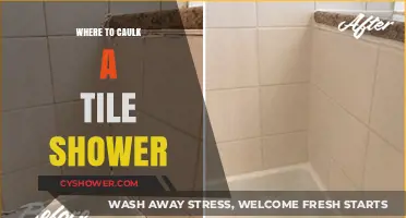 Caulking a Tile Shower: Essential Areas to Seal for Waterproofing