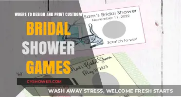 Custom Bridal Shower Games: Top Design & Print Services Guide