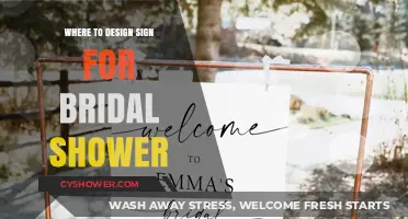 Creative Bridal Shower Sign Design Ideas and Top Resources