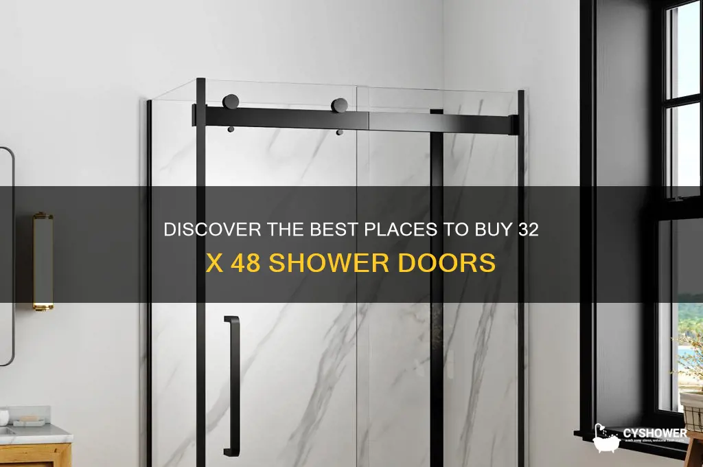 where to find 32 x 48 shower door