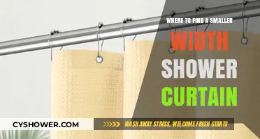Finding the Perfect Fit: Where to Buy Narrow Shower Curtains