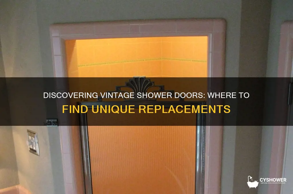 where to find an old shower door