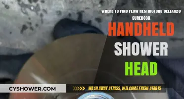 Where to Find Flow Restrictors for Delta H2O Suredock Handheld Shower Heads