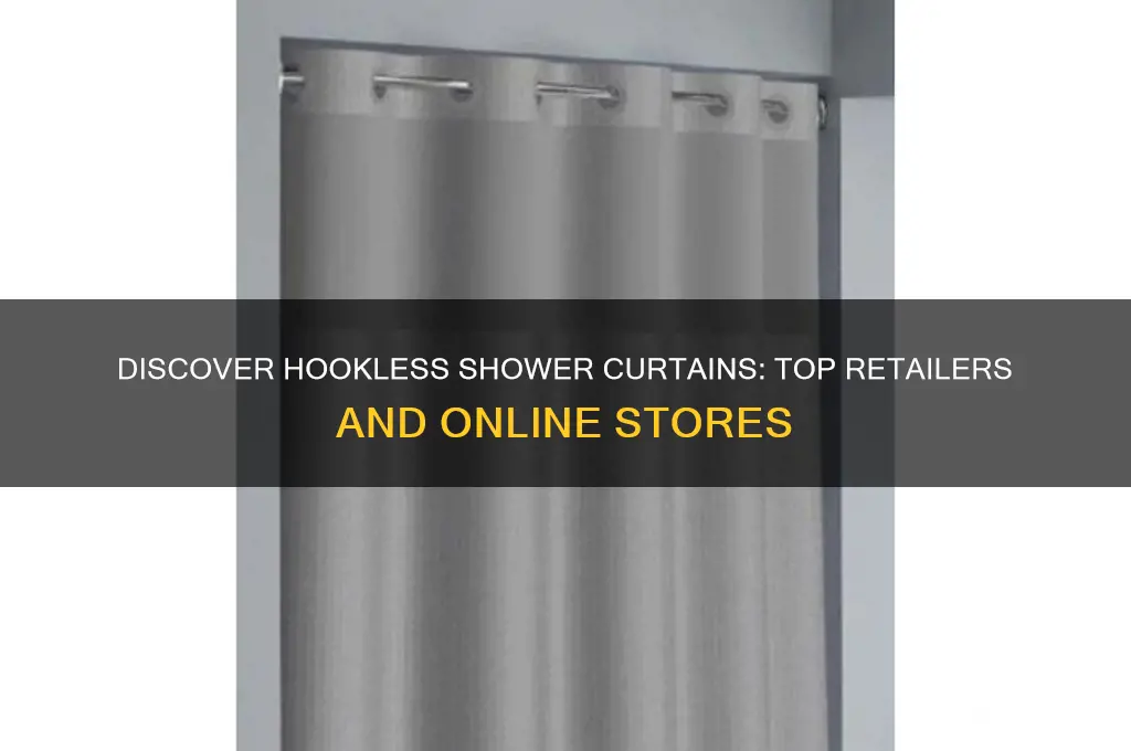 where to find hookless shower curtains