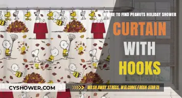 Peanuts Holiday Shower Curtain with Hooks: Top Retailers and Online Finds