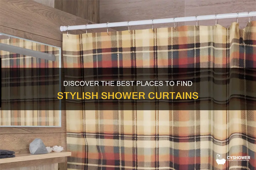 where to find shower curtains