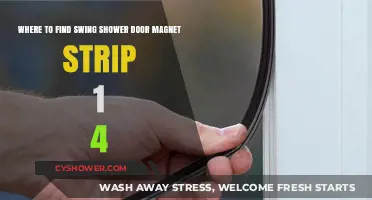 Where to Buy 1/4 Inch Swing Shower Door Magnet Strip