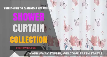 Discover the Cassadecor Kids Mariposa Shower Curtain Collection Locations